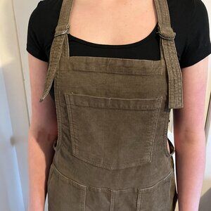 Aerie courdroy overalls